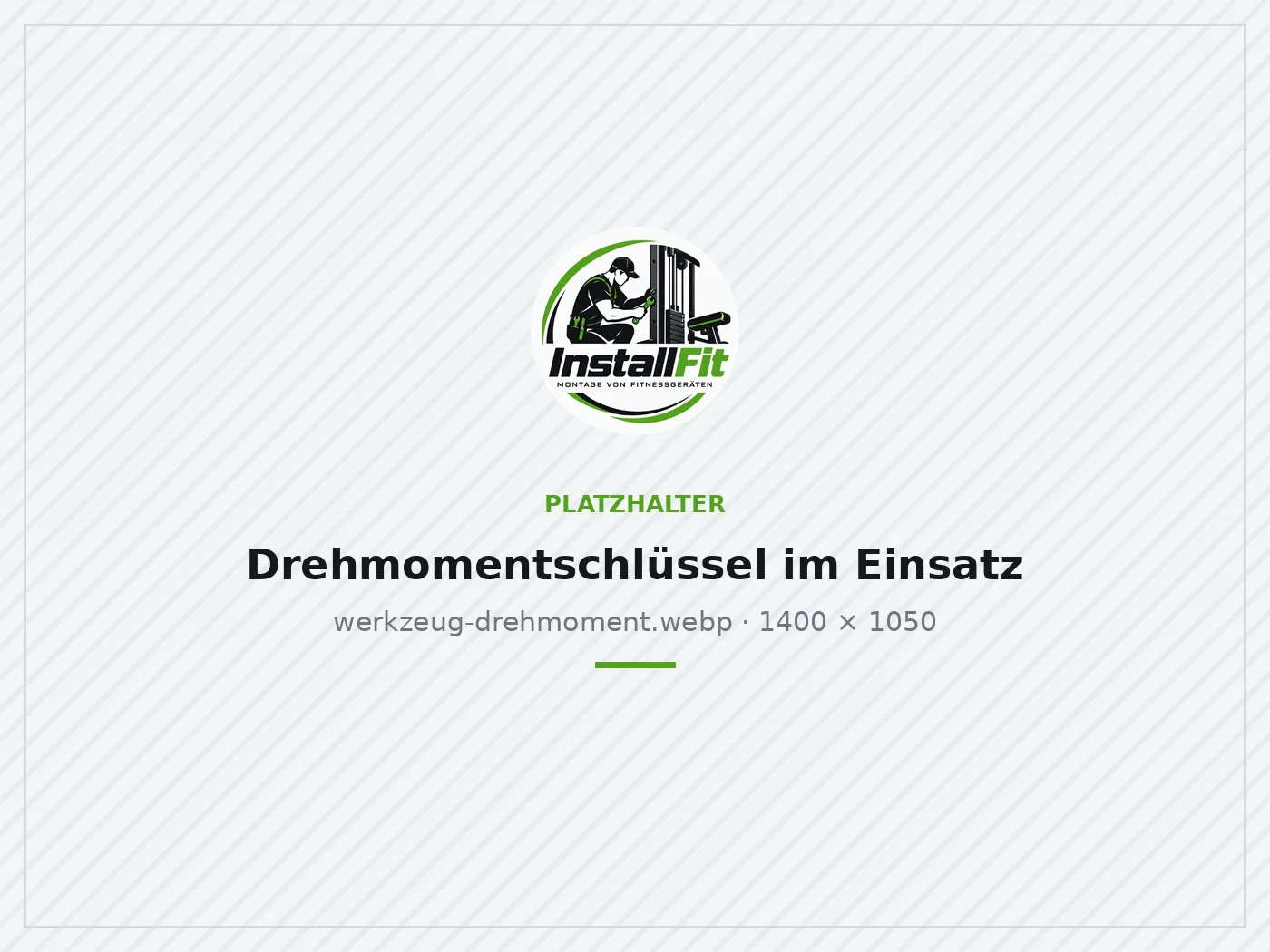 Drehmomentschlüssel beim Anziehen einer Schraubverbindung